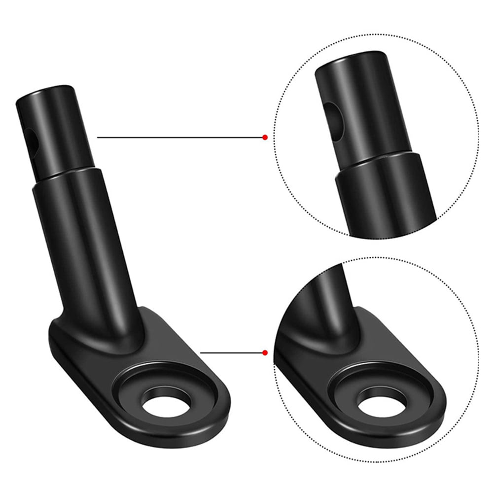 12mm Steel Bike Trailer Hitch Coupler with Daerzy Safety Locking Pin Connector 