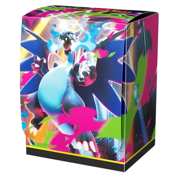 Pokemon Center Original Card Game Deck Case Mega Charizard X
