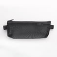 thumbnail image 7 of Clear Mesh Zipper Pencil Case Pouch Stationery Organizer Bag for Office, Black, 7 of 7