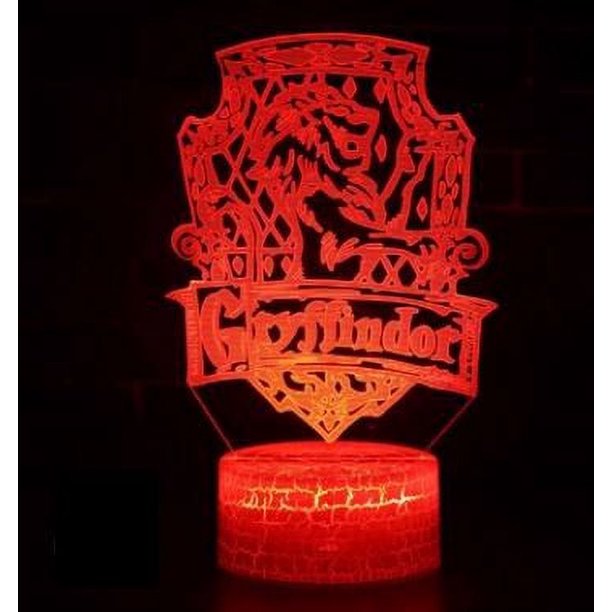 2025 NUEVA lámpara de noche 3D de la serie Harry con control remoto LED, colorida, táctil, USB, regalo creativo, lámpara de mesa, figura de anime, juguetes LED, regalo