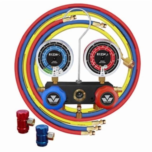 Mastercool R1234YF Aluminum Manifold Gage Set