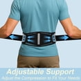 thumbnail image 3 of Faja lumbar de soporte delgada y transpirable cybryeh, 3 of 9