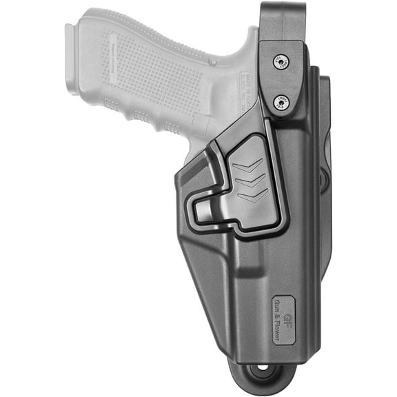 Level II Holster, Compatible with Glock 17/19/31/32(Gen 1-5), G22/23(Gen 1-4), G19X 44 45 Right Hand
