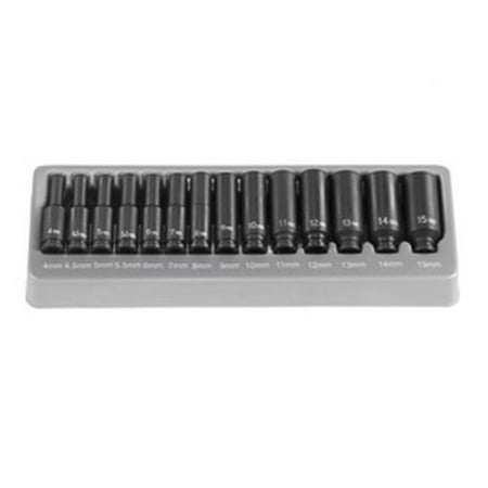 

Eagle GY9714MD 1/4 Surface Drive 14 Pieces Metric Set Deep