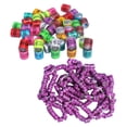 thumbnail image 1 of 100 anillos reutilizables para patas de paloma (2023) para polluelos de pinzón bantam pequeños Color mezclado violeta, 1 of 2
