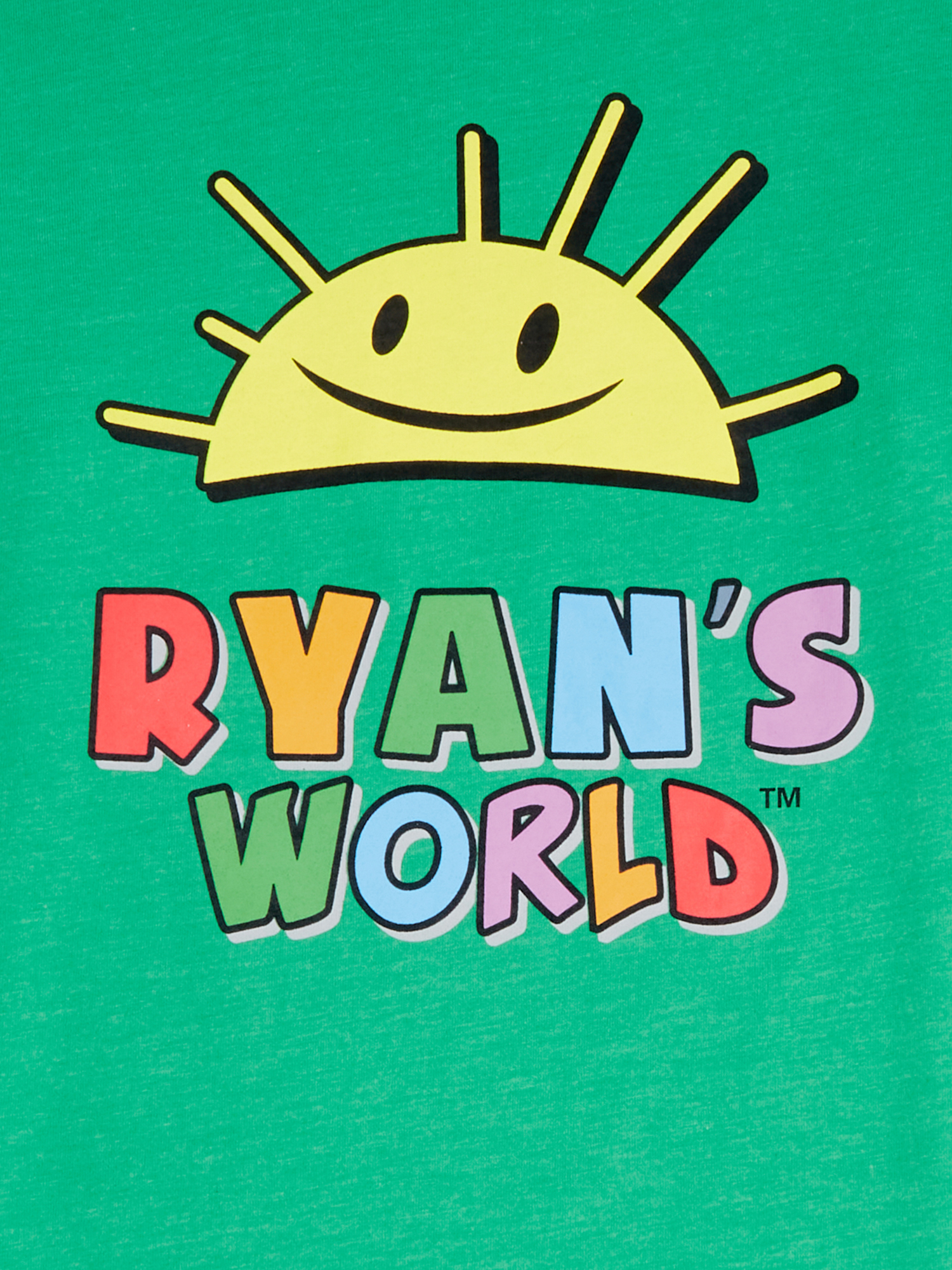 Ryan's World Boys Exclusive 4-12 Sunshine Logo 2 Toned Long Sleeve T-Shirt - image 3 of 3
