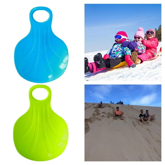 2Pcs Water Skiing Board For Kids And Adults Snow Sled Sledge Skiing Board Outdoor Sand Grass Sleigh Slider For Grass Sand Snow