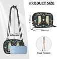 thumbnail image 4 of FORMRS Mini Crossbody Bag for Women Adjustable Rope Shoulder Casual Phone Purse, Mystical Owls Pattern, 4 of 7