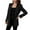 Black, variant on Casual Blazers for Women 2025 Long Sleeve Notch Lapel Collar Stretch Lightweight Business Casual Work Office Jacket