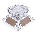 thumbnail image 1 of Plata de La Placa Giratoria Del Soporte de Exhibición de La Joyería Del Teléfono Del Reloj Giratorio de La Energía Solar Soledad Soporte de exhibición giratorio, 1 of 10