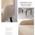 thumbnail image 4 of Funda para silla de comedor Bearachild 2 piezas ajuste Universal Gris oscuro, 4 of 6