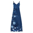 thumbnail image 4 of Edvintorg Long Dresses for Women Plus Size Fashion Womens Maxi Dress V-Neck Sleeveless Casual Sundress Summer Clothes for Women, 4 of 4