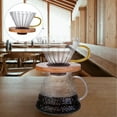 thumbnail image 4 of Cafetera verter sobre , cafetera o inconfundible para , elegante inteligente para una mejor preparación Grande perfecl Tazas de café con fugas, 4 of 7