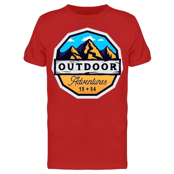 Outdoor Camp And Mountains Tee Men's -Image by Shutterstock