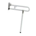 thumbnail image 4 of Barra de apoyo para inodoro luminosa, abatible hacia arriba, antideslizante, barra de soporte para asiento de baño, manija para inodoro para personas Blanco, 4 of 9