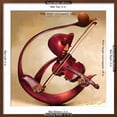 thumbnail image 5 of Art.com Ethereal Strings Art Print by Salaam Muhammad, Brown Frame Wall Art, 29" x 29", 5 of 5