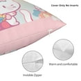 thumbnail image 3 of Hello Kitty Pillow Cover, Square Throw Pillow Cases For Couch Sofa Bed Living Room,Home Decorative, 12"X12", 3 of 9