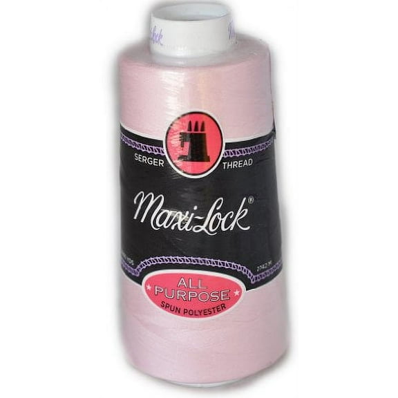 Maxi Lock All Purpose Thread Pink 3000 YD Cone MLT-051