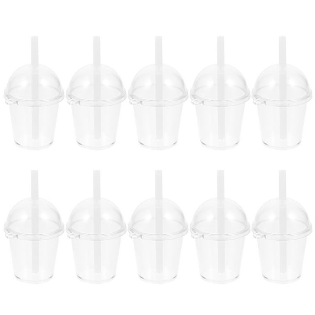 Miangastore 10 Pcs Mini Gobelets à Boire Ornements de Maison de Poupée Accessoires de Micro-Paysage