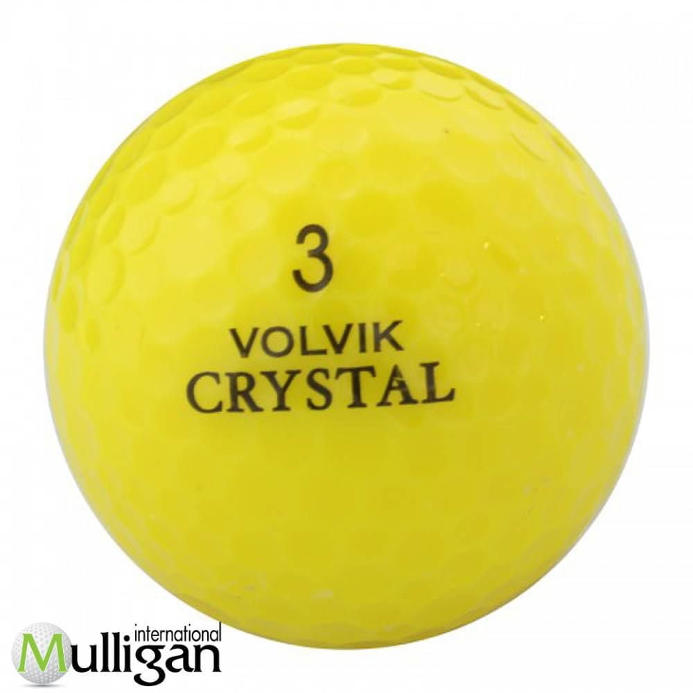 Mulligan - 12 balles de golf récupérées Volvik Crystal 1st Generation 5A/4A, Mix