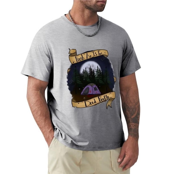 Camiseta de verano para hombre camisetas Don't Hike camisetas lisas para hombre camisetas de gato