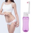 thumbnail image 1 of Bidet Portable Portable, Fort Récipient de Lavage Vaginal de Résistance au Vieillissement Apaiser le Vagin Réutilisable Bidet Portable pour la Maison Tête Droite Bleue 500ml, Coude Bleu 500ml, Droit Violet, 1 of 8
