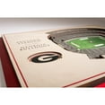 thumbnail image 4 of Georgia Bulldogs 17'' x 13'' 5-Layer StadiumViews 3D Wall Art, 4 of 5