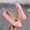 Pink, variant on WAVSUF Womens Ballet Flats, Cute Florals Square Toe Lightweight Casual Trendy Dressy Shoes Pink 7
