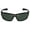 Black | Green, variant on Wrap Around Polarized Sports Sunglasses for Men Women TR90 Frame Driving Running Fishing Sun Glasses