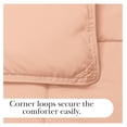 thumbnail image 6 of California/King Comforter, Cozy, Fluffy Down Alternative Comforter, Cal/King Bedspread, Hotel Bedding Comforters, Machine Washable, Blush, 6 of 9