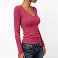 thumbnail image 3 of Diufon Long Sleeve Thermal Shirts for Women Fall Fashion Lightweight Casual Pullover Tops Knitted Tunic Sweaters, 3 of 9