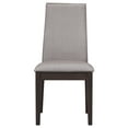thumbnail image 6 of Miekor Furniture Holloway Natural Walnut and Grey 5-piece Dining Set MK4437, 6 of 12