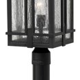 thumbnail image 2 of One Light Outdoor Post Mount In Transitional-Craftsman Style 11 Inches Wide By 20.5 Inches High-Museum Black Finish Hinkley Lighting 1961Mb, 2 of 2