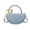Blue, variant on Travel Tote Bags For Women Modern Craft Semi Circular Elegant Shoulder Crossbody Handbag for Women, Sophisticated Versatile Everyday Carry Purse Birthday Gifts