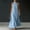Light Blue, variant on Women's Solid Color Halter Slip Dress Sleeveless Flowy Tiered Midi‑Maxi Vacation Dress with Functional Pockets White M(M)