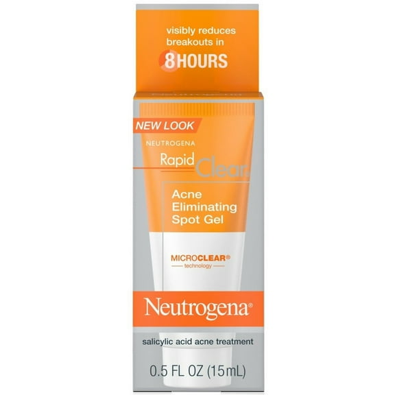 Neutrogena Rapid Clear Acne Eliminating Spot Gel 0.50 oz (Pack of 3)