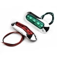 thumbnail image 3 of Fancy 2Pcs LED Boat Navigation Lights Bow Stern Red Green Marine Strip Light Waterproof 12-24V, 3 of 10