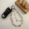 thumbnail image 4 of Osdhezcn Cuteness Butterfly Beaded Camera Chain Phone Charm Short Lanyard Acrylic Texture, 4 of 20