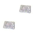 thumbnail image 3 of relayinert Polyester Washable And Machine Washable Pet Mat For Easy Cleaning Soft And Breathable Pet Bed blue cloud 30*40cm 2Set, 3 of 6