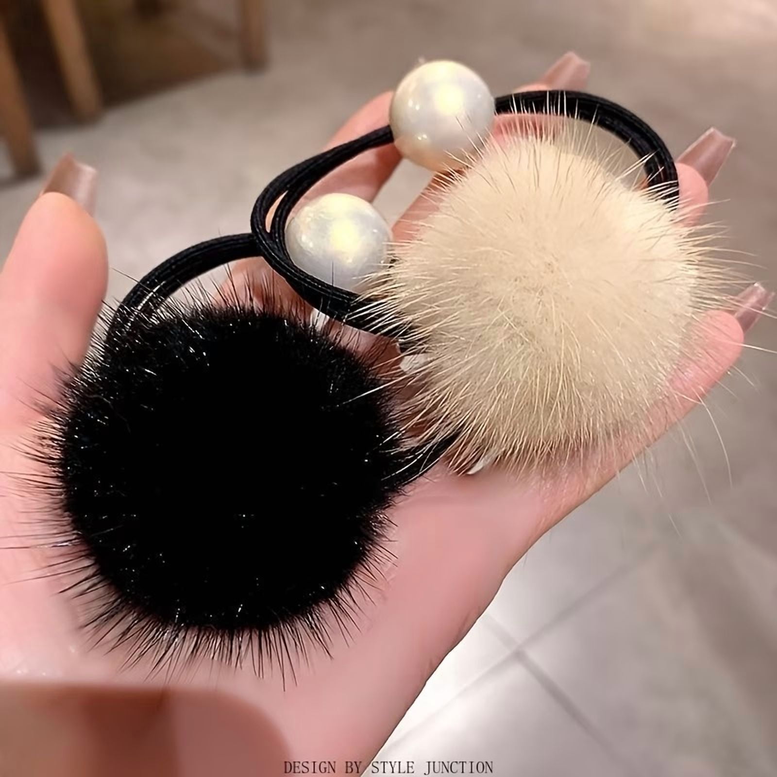 3-piece set of sweet hair ties for women - high-end light luxury satin hair ties, hair ropes, soft elastic ponytail hair rings, suitable for braided hair, buns and daily hairstyles, hair accessories