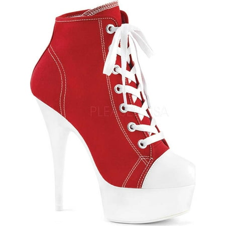 

Women s Pleaser Delight 600SK-02 Lace-Up Bootie