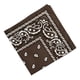 thumbnail image 5 of Bufanda de cabeza Paisley Hugo de algodón color Café, 5 of 6