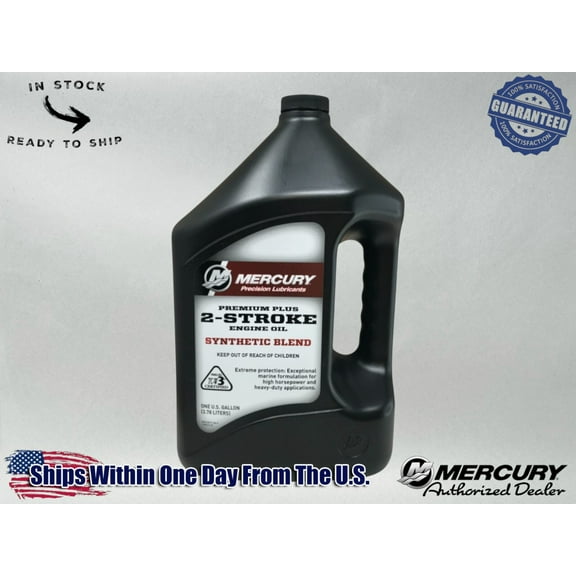 Mercury OEM TCW3 SS Premium Plus 2 Stroke Oil Gallon 92-858027K01