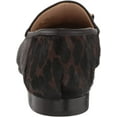 thumbnail image 3 of Sam Edelman Loraine Brown Leopard Multi Almond Toe Stacked Heel Wide Loafers (Brown Leopard Multi, 6), 3 of 6