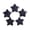 Style D, variant on Crystal Star Mosaic Craft Pieces 20mm Mini Polished Five Point Star Embellishments for DIY Mosaic Making Resin Art Scrapbooking Jewelry Making Home Decor Creative Craft Supplies