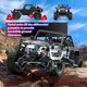 thumbnail image 2 of HYPER GO H12Y 1/12 RC Rock Crawlers 4X4 sin escobillas para adultos, carcasa metálica, todoterreno, todoterreno, camiones de roca RC 4WD con ejes Portal, coches RC todo terreno con 2 baterías, 2 of 6