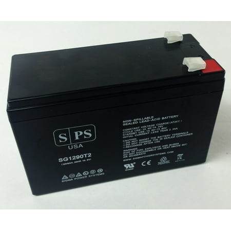 SPS Brand 12V 9Ah Replacement Battery for Best Power Axxium 1500 Rackmount (Terminal T2) (1 (Rotel Rcx 1500 Best Price)