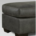 thumbnail image 2 of Tirana Contemporary Fabric Pillow-top Arm Chair with Ottoman in Sequoia Ash, 2 of 5