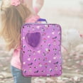 thumbnail image 1 of Estuche porta muñecas para niñas de 18 , accesorios para muñecas, porta muñecas, regalos de San Valentín para niños, bolsa de transporte para maleta Violeta, 1 of 8
