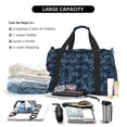 thumbnail image 5 of Picia Hawaiian Style Print Travel Duffle Bag,Weekender Bags for Women with Shoe Compartment, Gym Duffel Bag with Wet Pocket, Hospital Bags for Labor and Delivery, 5 of 7